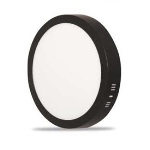 econa 24 watt siva ustu led panel yuvarlak siyah kasa1 3489