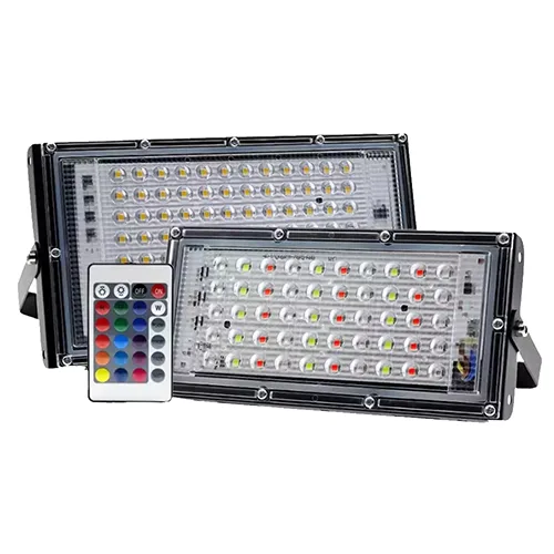 50W Rgb led projektör 1 50 watt rgb led projektör renkli dış mekan aydınlatma ve dekoratif bina ışıklandırma