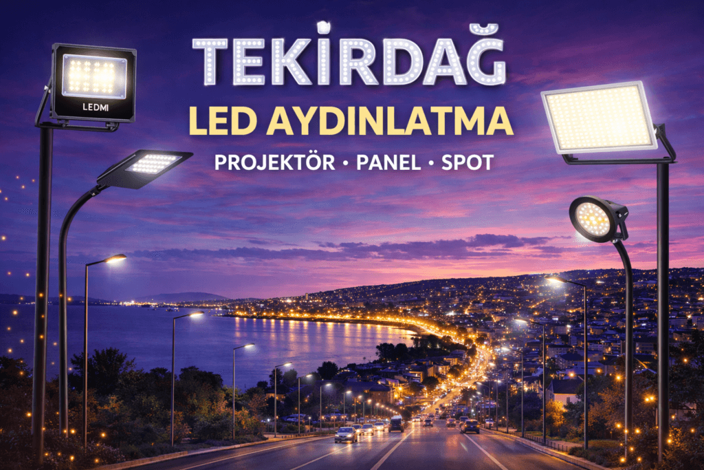 Led aydınlatma Tekirdağ